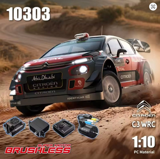 MJX Hyper Go 10303 Citroen C3 WRC RC rally car - feature detail 9