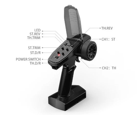 MJX Hyper Go 14208 RC Car - UK STOCK - 1:14 Off Road Brushless Basher 2S/3S 4WD