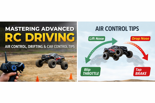 Stepping Up Your RC Driving: Air Control, Drifting and Advanced Car Control Explained