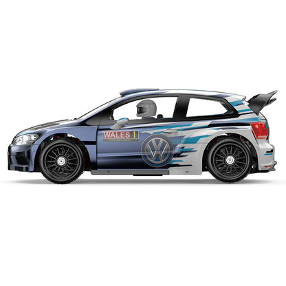 MJX Hyper Go 7304 VW Polo 1:7 Drift/Rally RC Car – Brushless 4WD, 4S - UK Stock