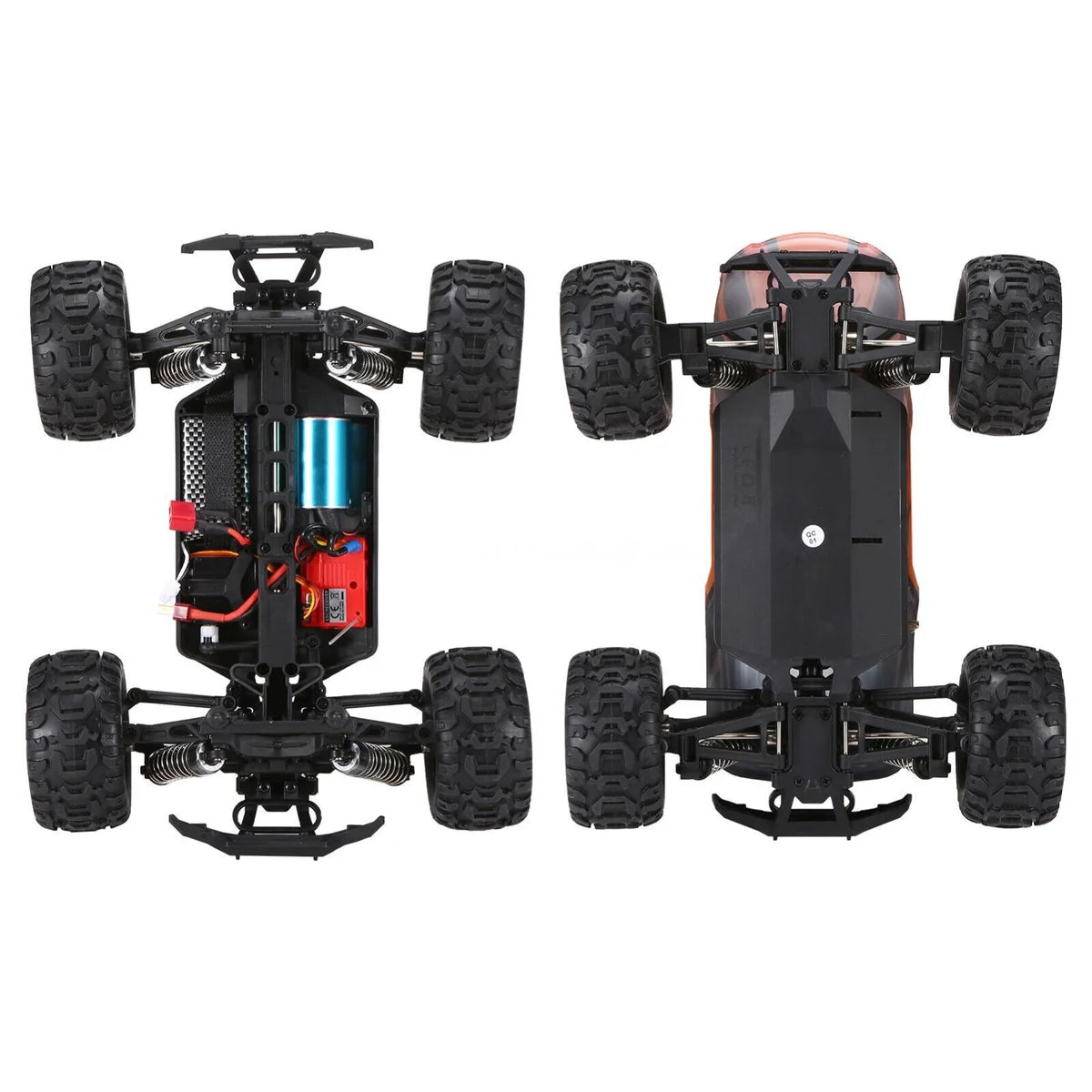HBX 16889A Pro – 1:16 Brushless 4WD RC Monster Truck - UK Stock