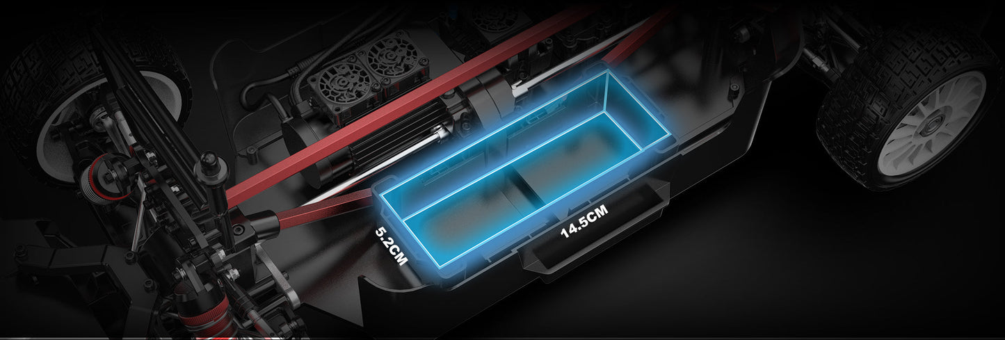MJX 7304 battery tray dimensions