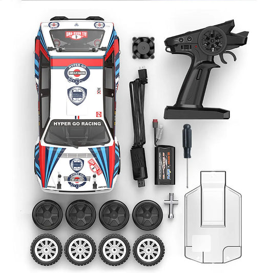 MJX Hyper Go 14302 RC Rally Car Drift 1:14 Brushless Gyro 2S/3S ready