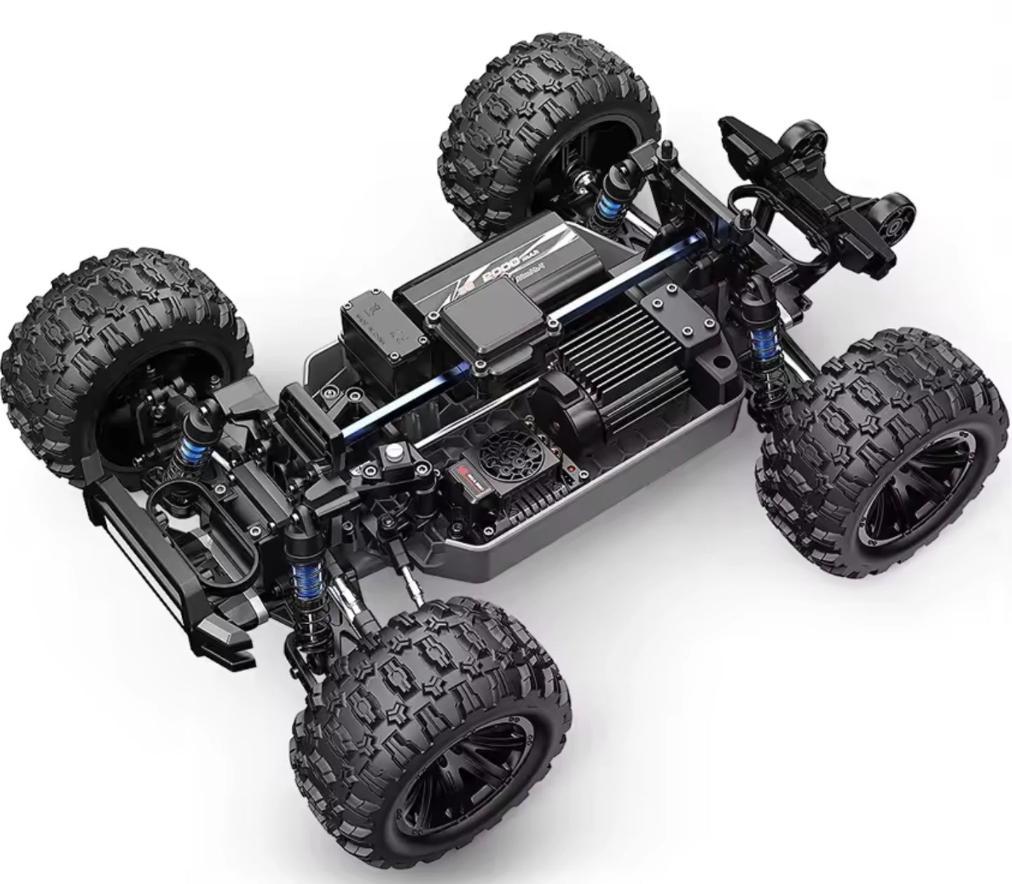 MJX 12212 1:12 Scale RC Monster Truck 3S Brushless - UK STOCK