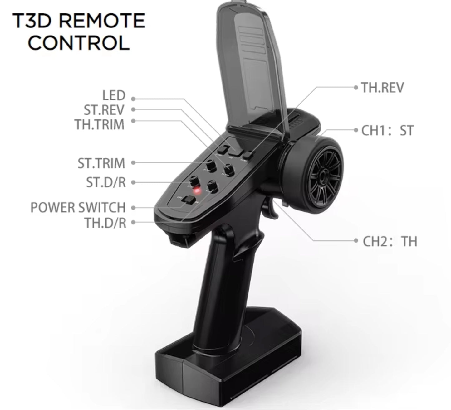 MJX 12212 1:12 Scale RC Monster Truck 3S Brushless - UK STOCK