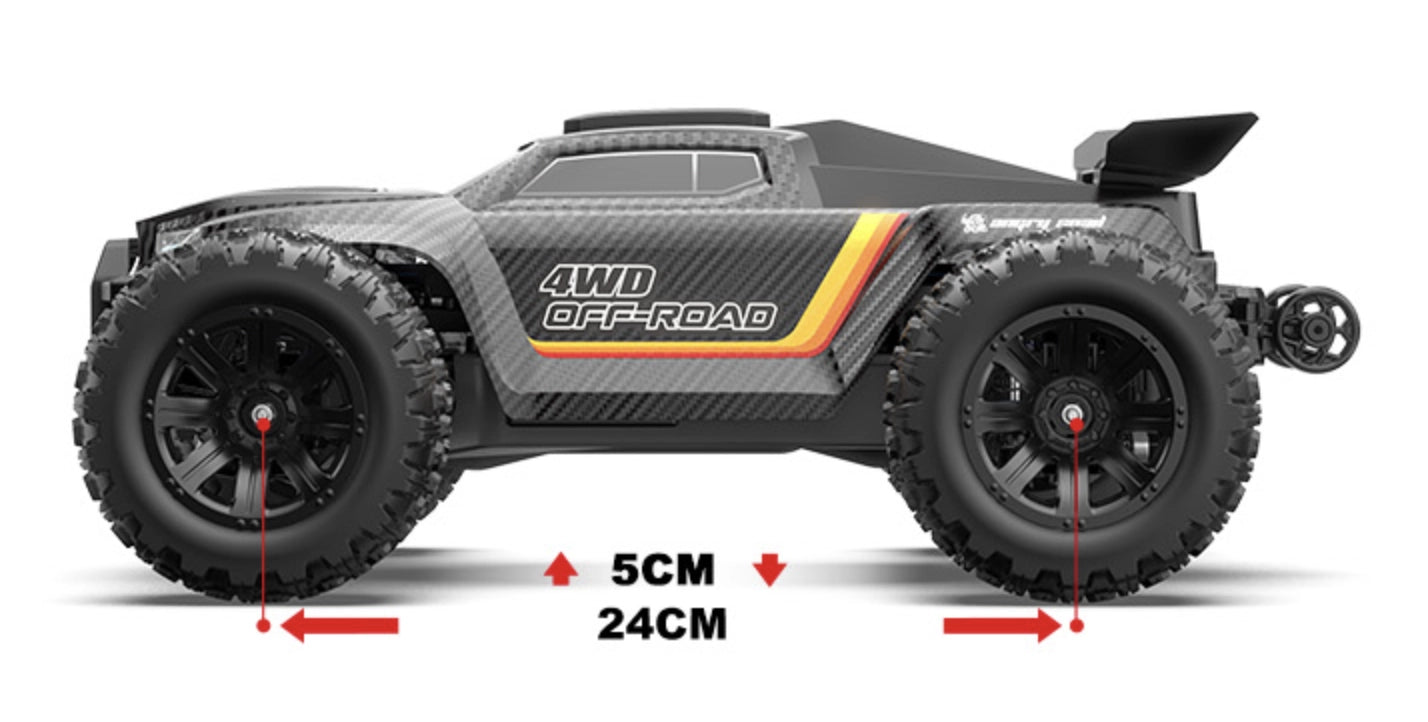 MJX 12212 1:12 Scale RC Monster Truck 3S Brushless - UK STOCK