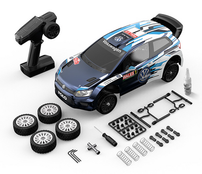 MJX Hyper Go 10304 VW Polo 1:10 Drift/Rally RC Car - UK Stock – Inc. Battery, 2/3S