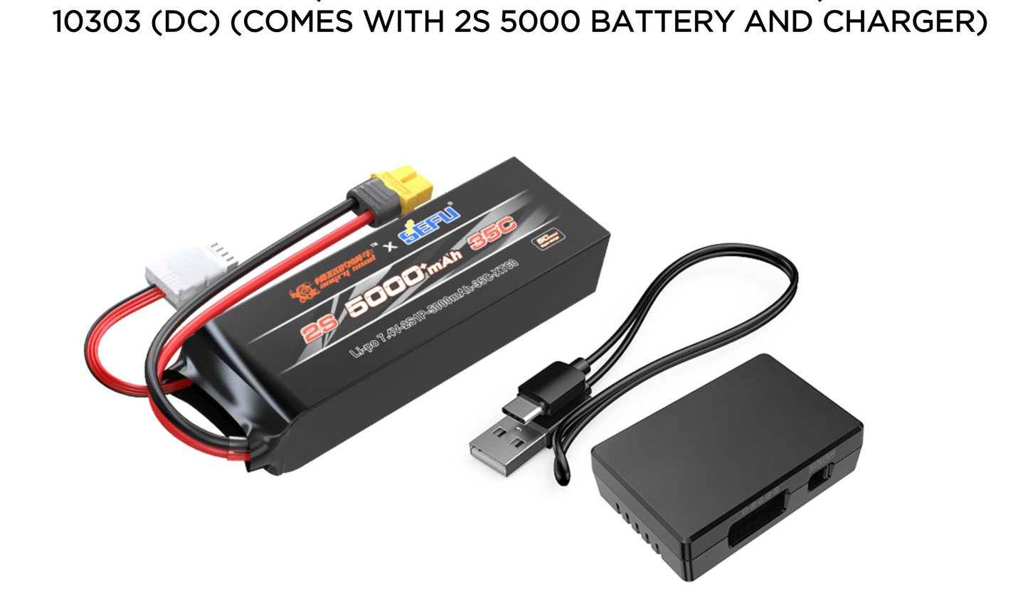 MJX Hyper Go 10304 VW Polo 1:10 Drift/Rally RC Car - UK Stock – Inc. Battery, 2/3S