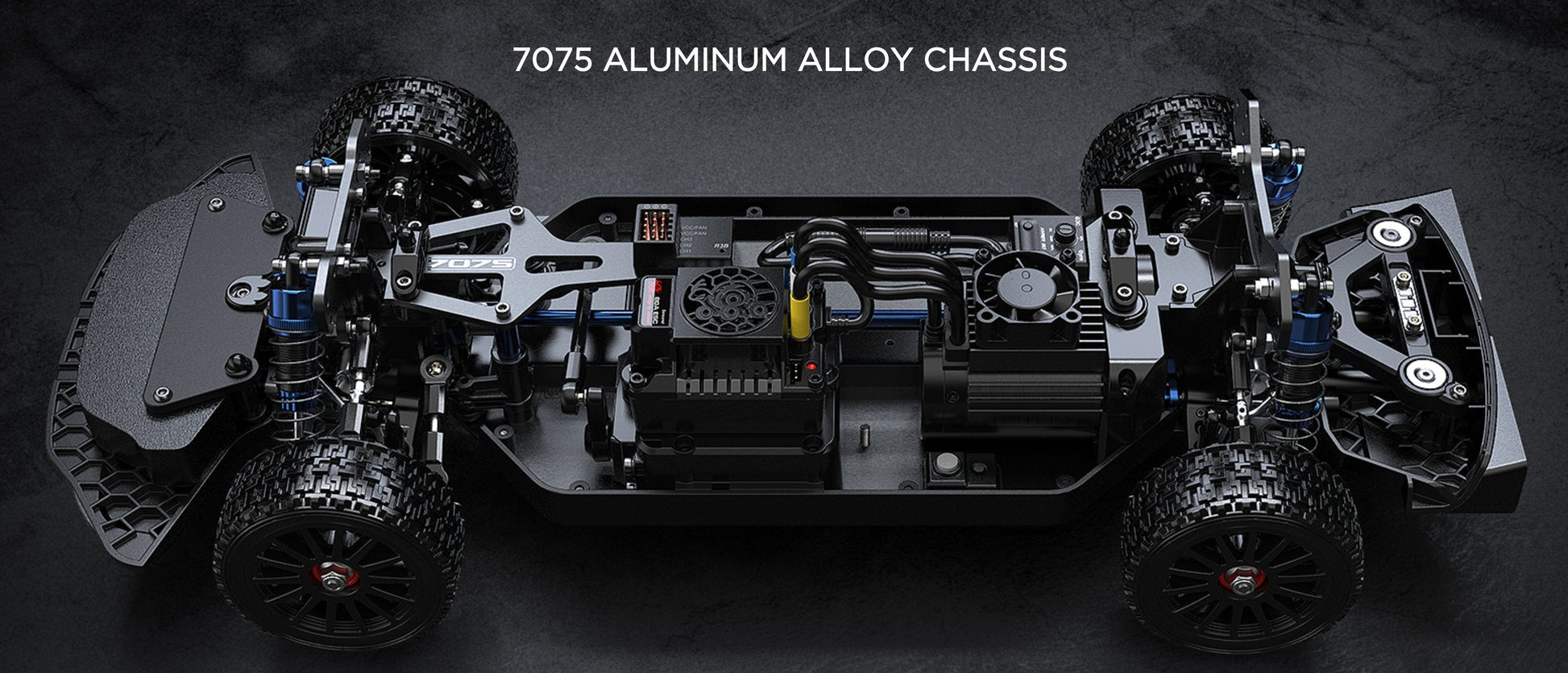 MJX Hyper Go 10303 Citroen C3 WRC RC rally car - feature detail 14