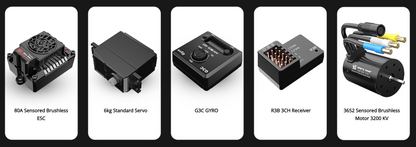 MJX Hyper Go 10304 VW Polo 1:10 Drift/Rally RC Car - UK Stock – Inc. Battery, 2/3S