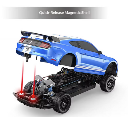 MJX Hyper Go 10306 Ford Mustang Shelby GT500 1:10 Drift Car - UK Stock – Brushless 2/3S