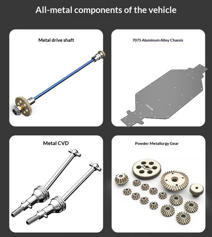 MJX Hyper Go 10306 Ford Mustang Shelby GT500 1:10 Drift Car - UK Stock – Brushless 2/3S