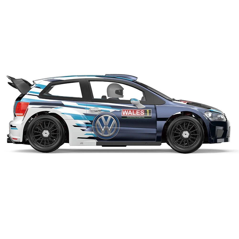 MJX Hyper Go 7304 VW Polo 1:7 Drift/Rally RC Car – Brushless 4WD, 4S - UK Stock