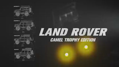 FMS FCX24M 1:24 Land Rover Defender D110 RTR Yellow RC Crawler 2 speed - UK Stock