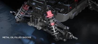 MJX Hyper Go 16208 RC Car 1:16 Off Road Brushless Basher 2S INCLUDED/3S Capable